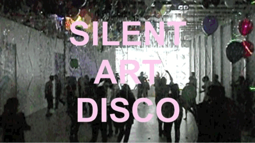 silent art disco