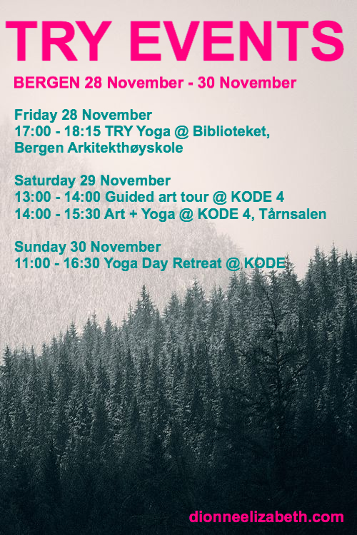 Bergen events Nov Dec