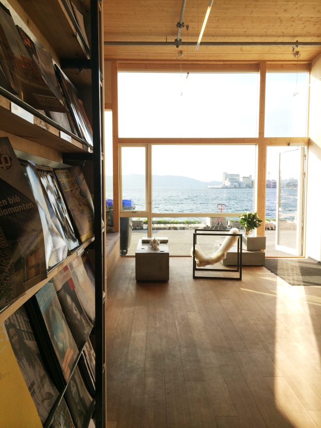 Architecture school of Bergen Library location